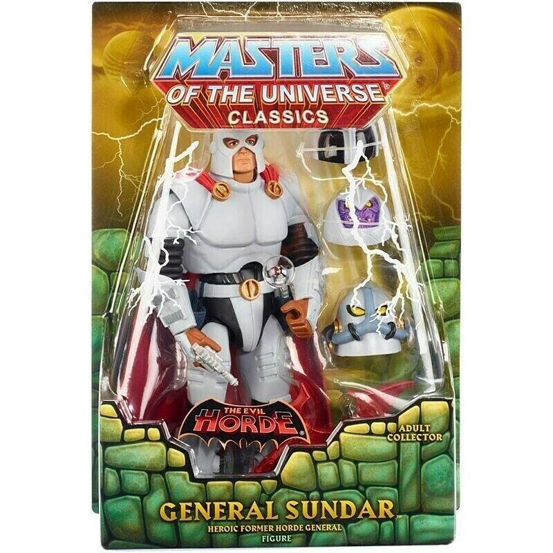 Mattel Masters of the Universe Classics Club Eternia General Sundar Exclusive - Click Image to Close